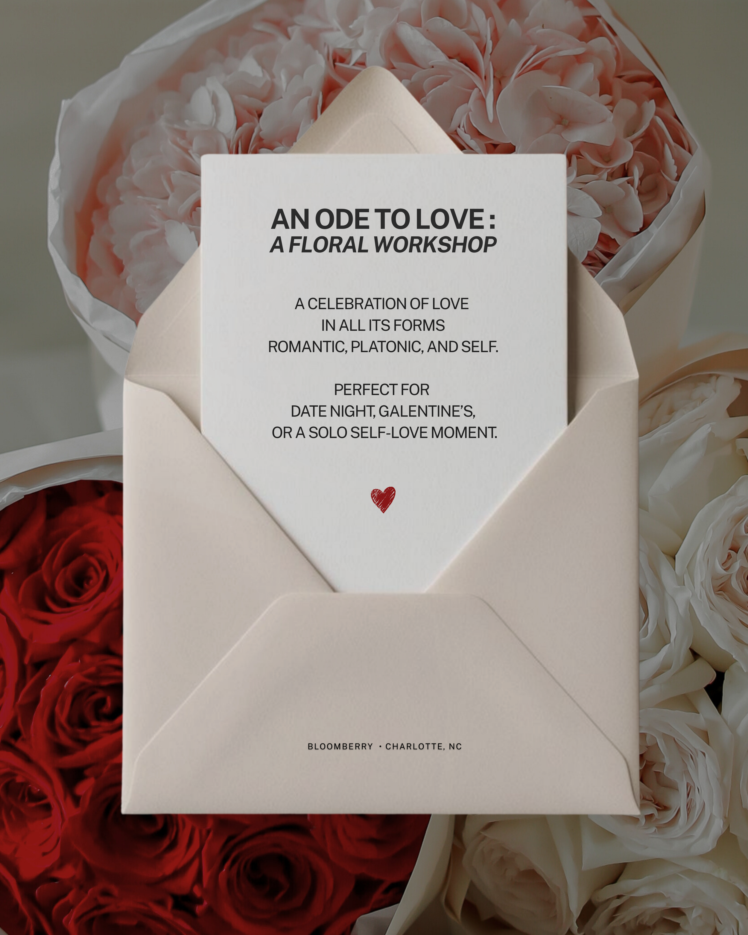 AN ODE TO LOVE: A Floral Workshop