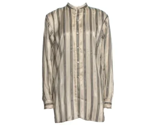 RALPH LAUREN COLLECTION Silk Mock Neck Blouse (Resale)  A classic style that flatters all.