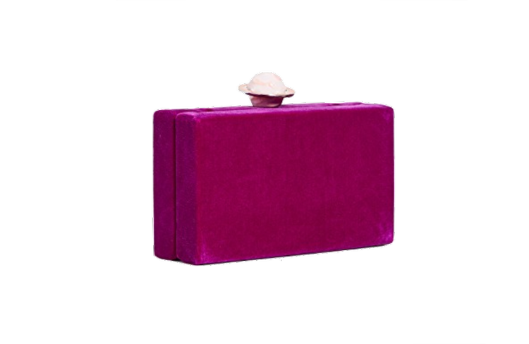 EDIE PARKER Jean Box with Jeweled Topper