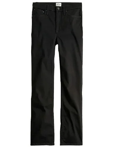 JCREW 9" mid-rise vintage slim-straight jean in Stay Black wash