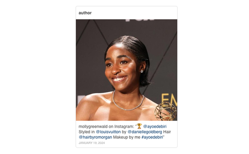 2024 Style Muse: Ayo Edebiri