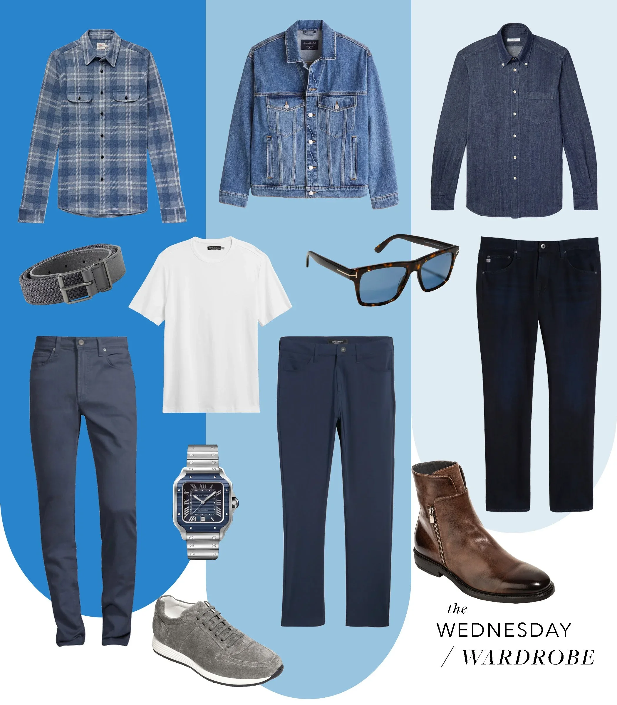 WEDNESDAY WARDROBE: Blue Jean Baby Menswear