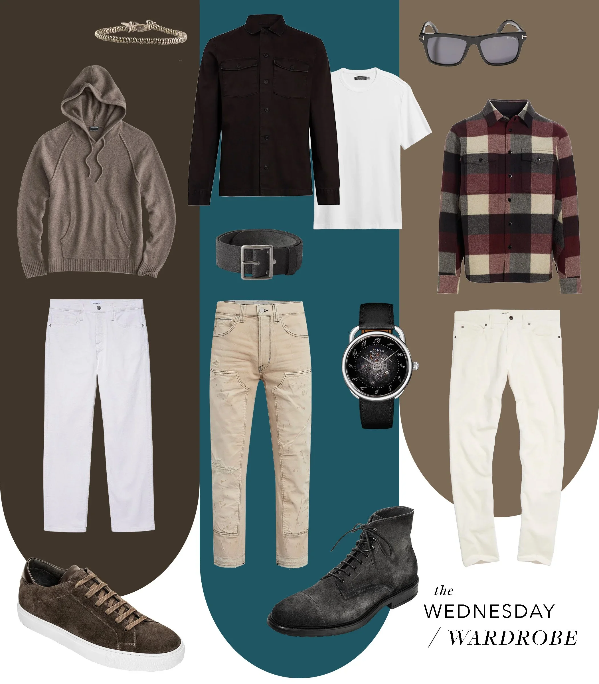 WEDNESDAY WARDROBE: Winter White Menswear