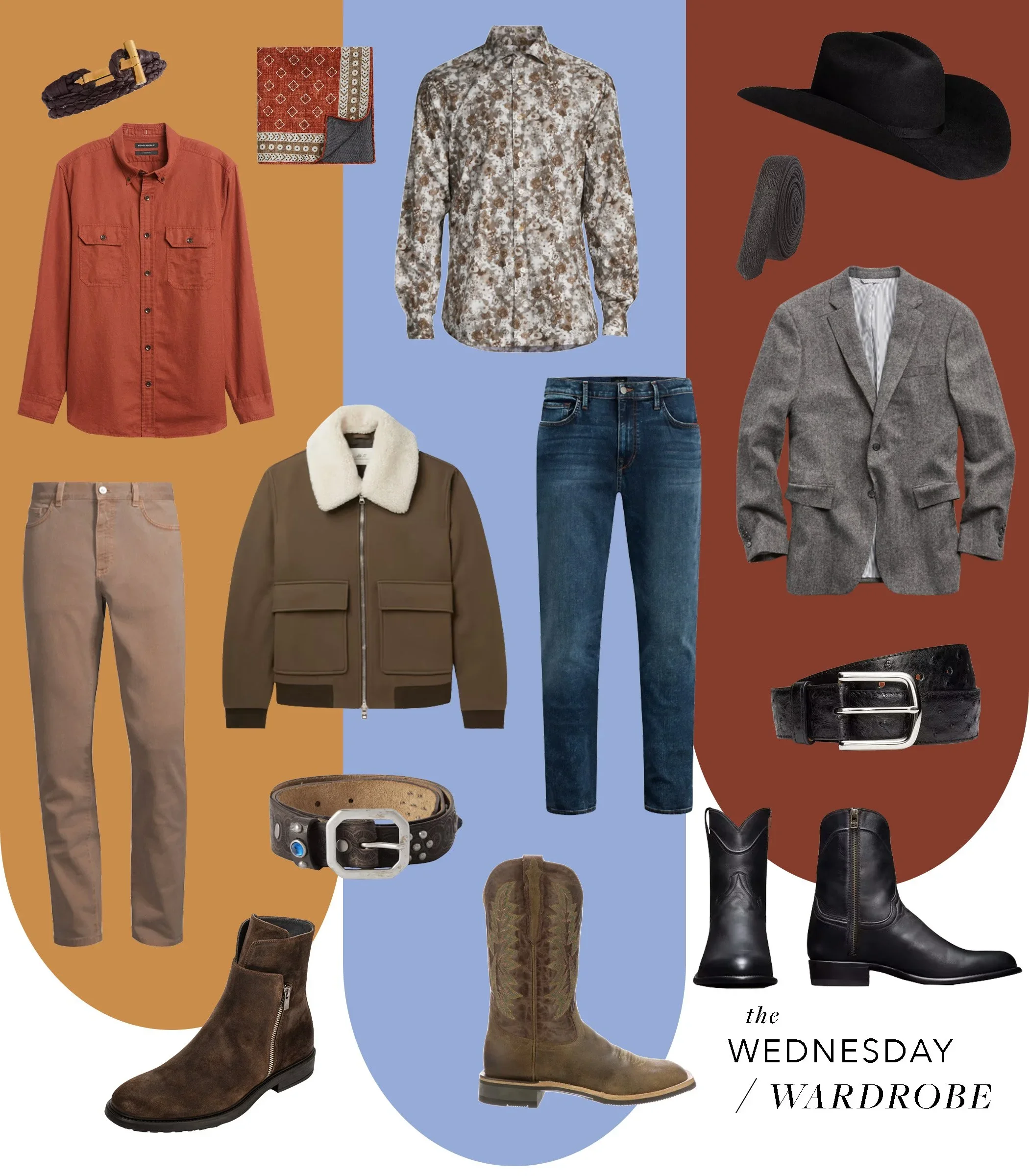 WEDNESDAY WARDROBE: Western Menswear