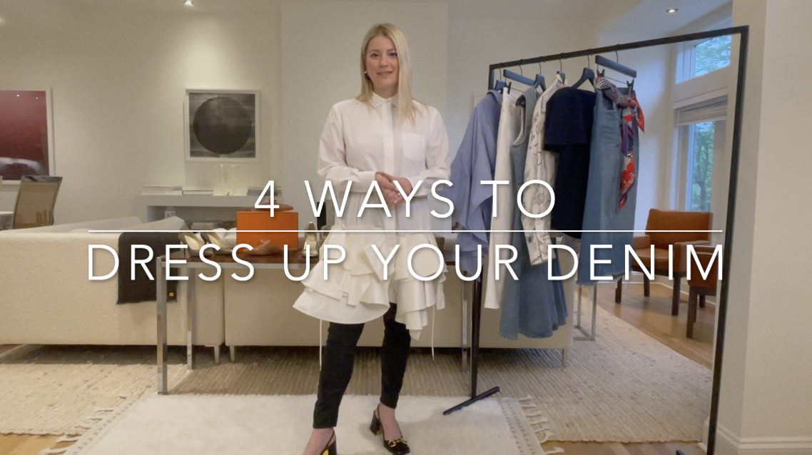 4 Ways to Dress Up Denim