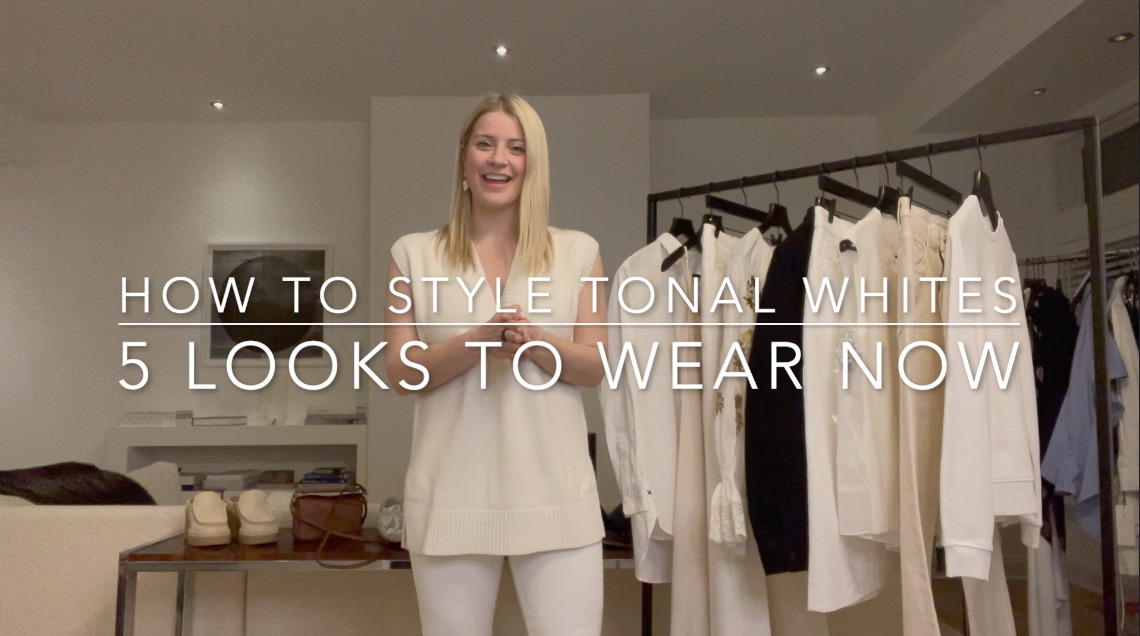 5 Ways to Wear Tonal White