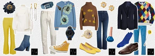 How to Wear Blue &amp; Yellow Together