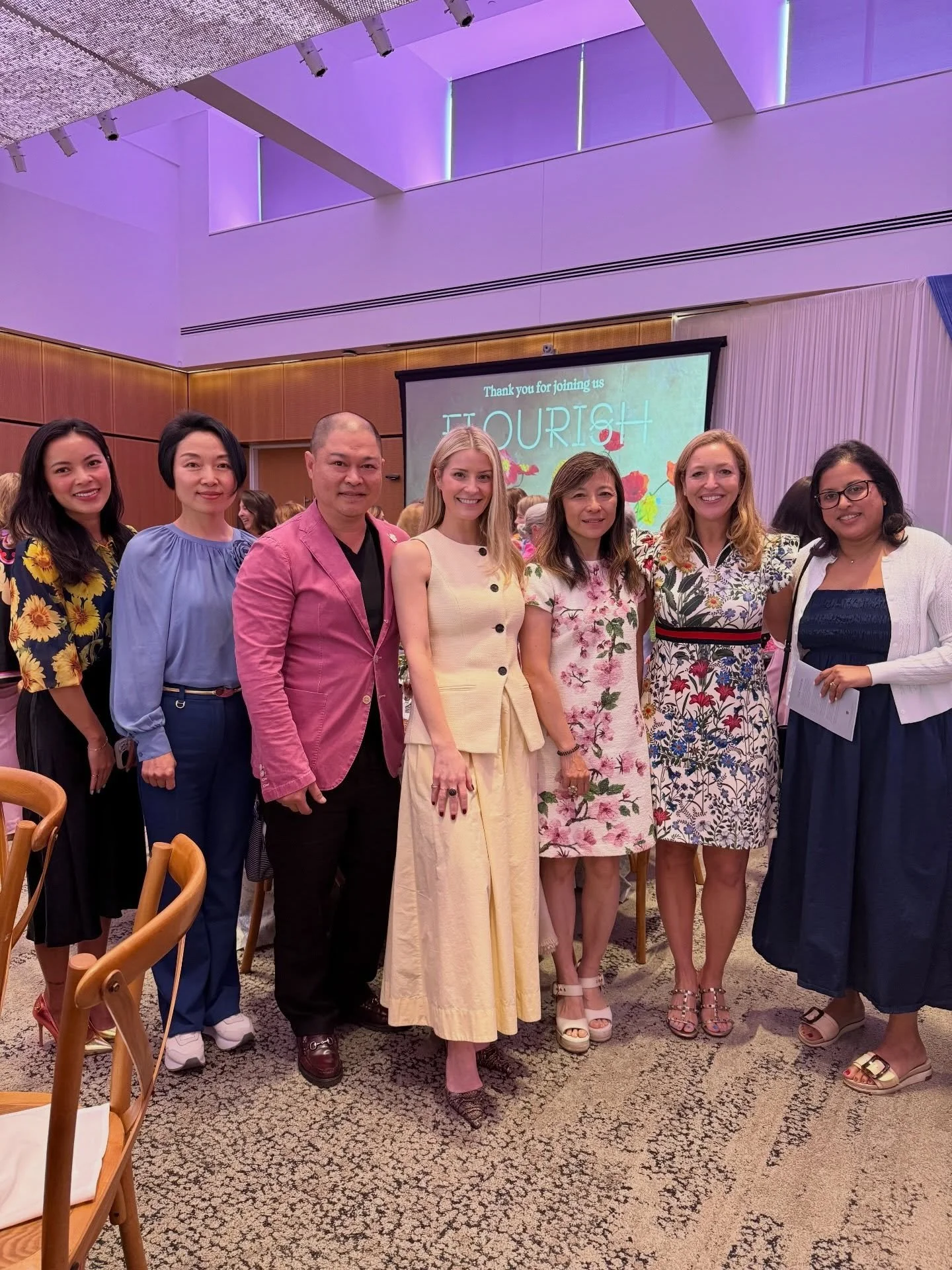 April showers bring sunshine and friends @mobotgarden Flourish 🌸🪻🌺🌻🌼🌹🌻 Thank you @jiamindierberg you garden queen. Loved hearing from @francespalmer &mdash; what a creative savant.
