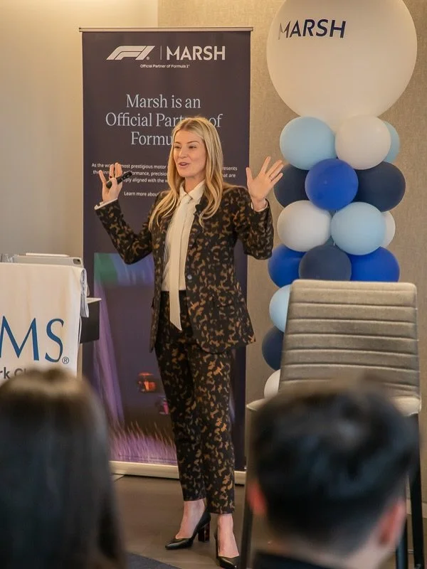 An evening with @rimsnewyorkchapter / thanks to @lizzo_to_lizco and colleagues for welcoming me to speak on The Risk of Style 💙