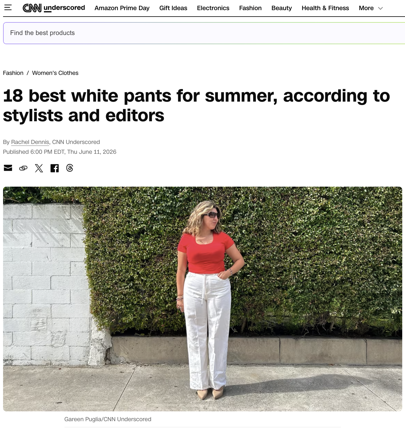 The white pants guide you actually need