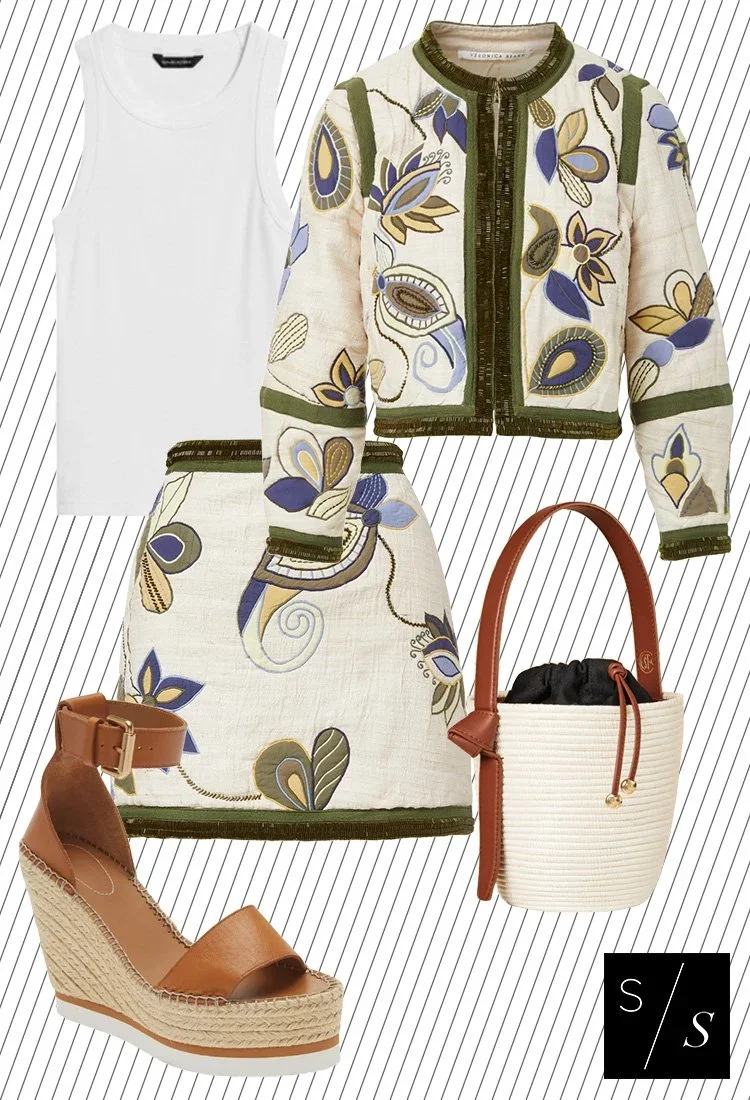 Garden Party Look from Laura K. Sawyier