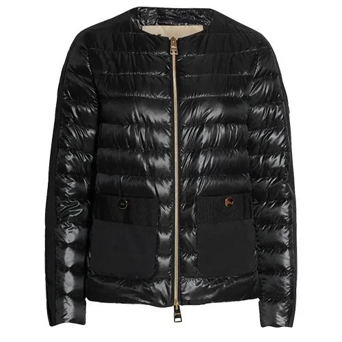 HERNO Ultralight Down Jacket with Shantung Detail