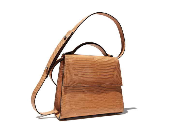 HUNTING SEASON Medium Lizard Top Handle Bag