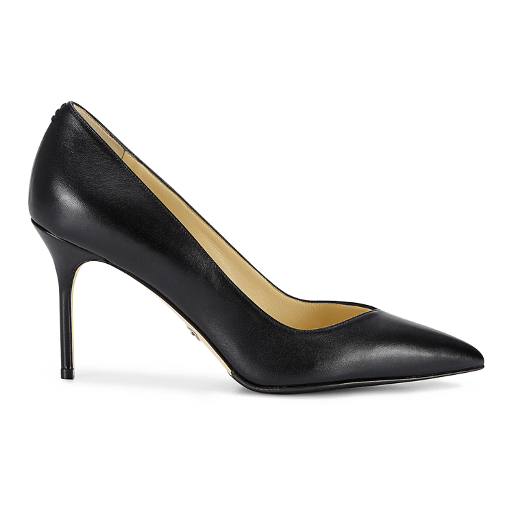 Perfect Pump 85 in Black Leather Calf (more colors)