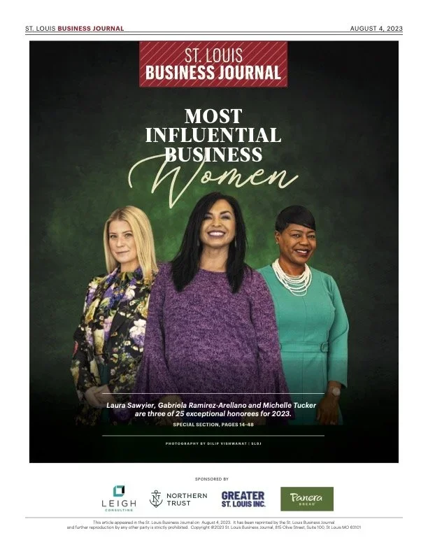 Laura recognized as Most Influential Business Women in St. Louis