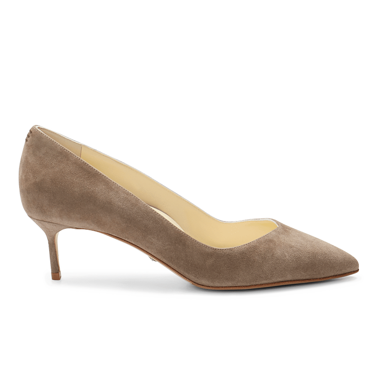 Perfect Pump 50 in Taupe Suede (more colors)