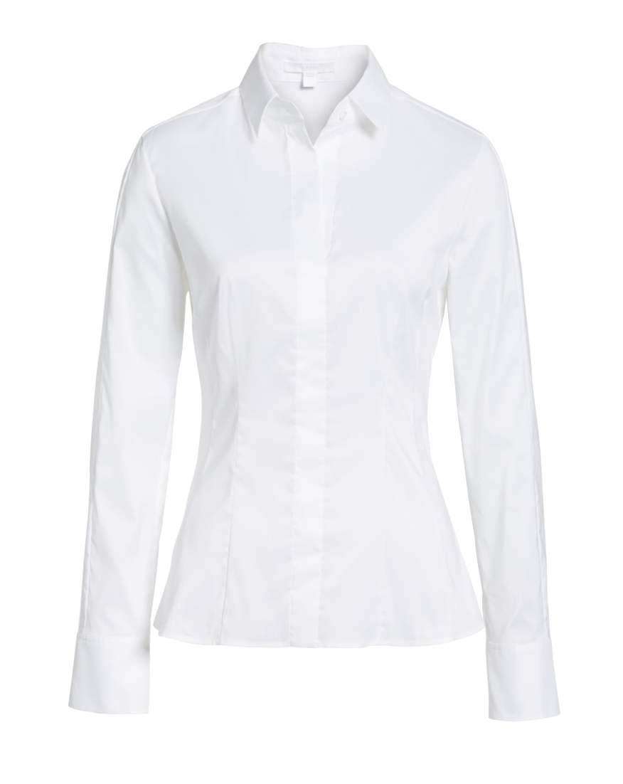 BOSS Bashina Stretch Poplin Blouse