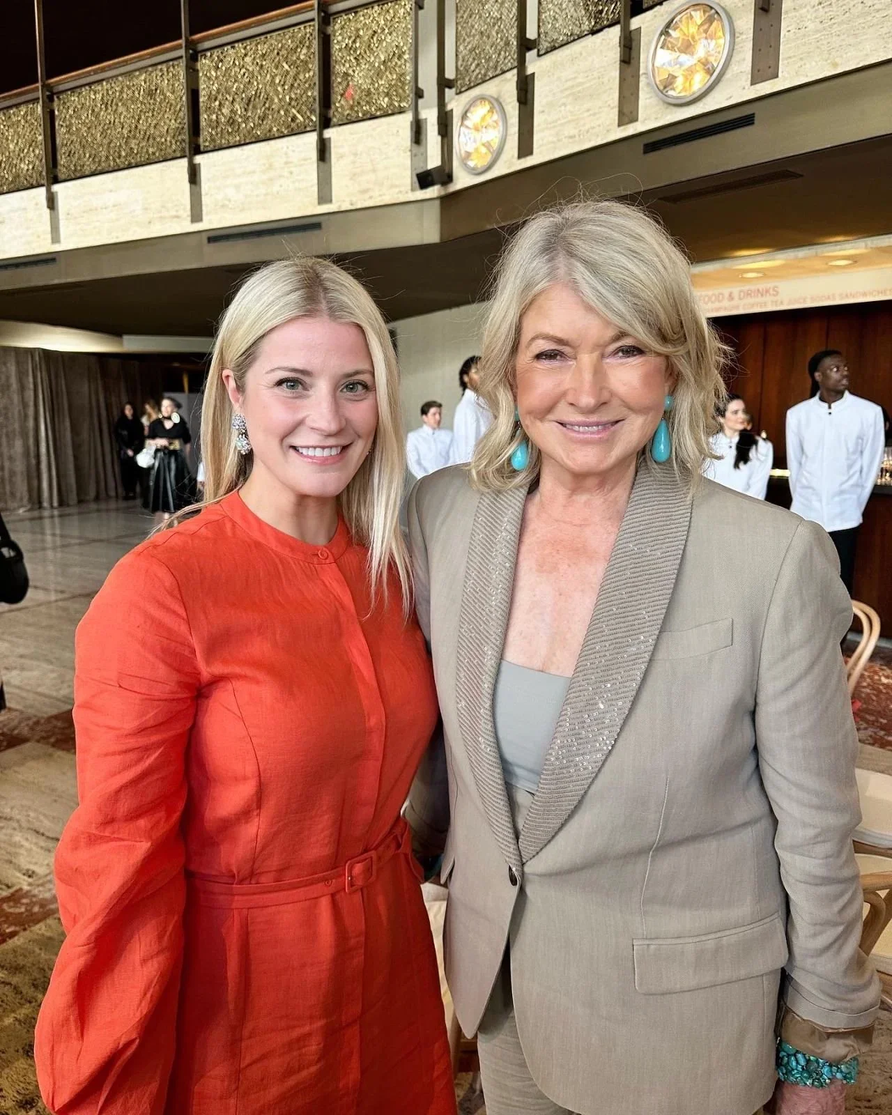 Laura K. Sawyier with Martha Stewart