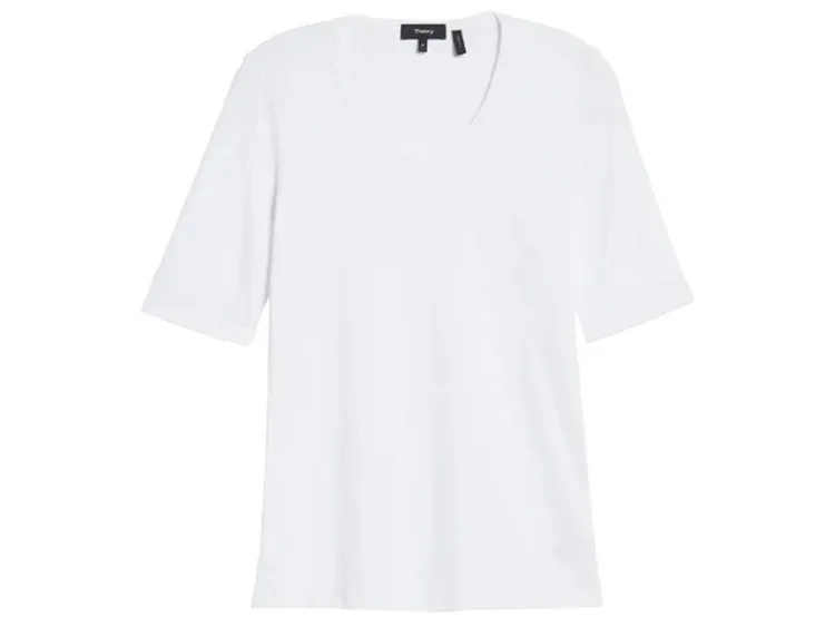 THEORY Pima Cotton Top