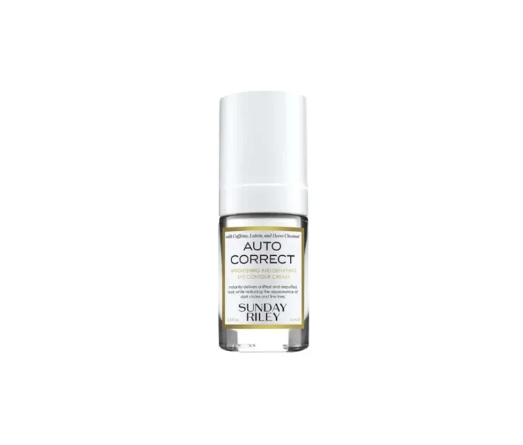 Sunday Riley Auto Correct Brightening + Depuffing Eye Cream for Dark Circles