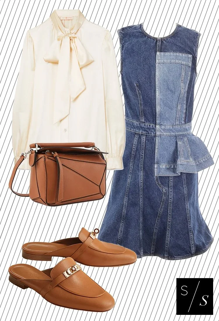 4 Ways to Dress Up Denim from Laura K. Sawyier