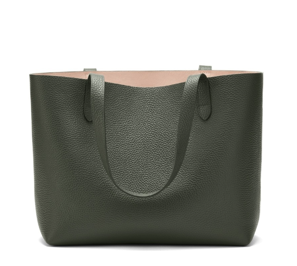 CUYANA Small Structured Leather Tote