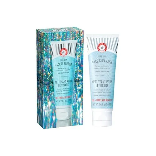 FIRST AID BEAUTY  Pure Skin Face Cleanser, 2 oz.  $12