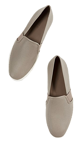 Vince Leather Slip-Ons
