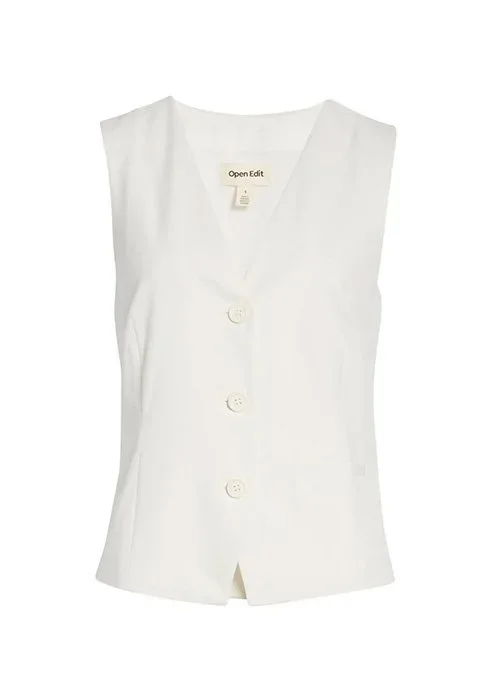 OPEN EDIT Fitted Vest