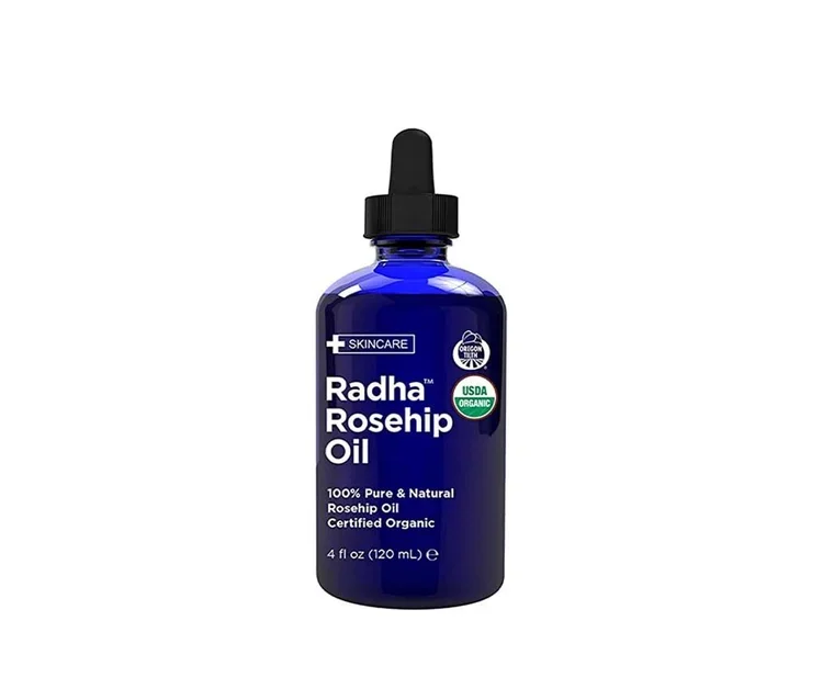 Radha Beauty USDA Certified Organic Rosehip Seed Oil