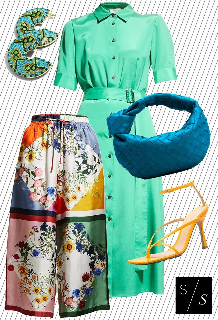 4 Ways to Mix + Match Bright Colors from Laura K. Sawyier