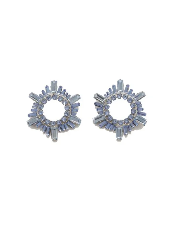 AMINA MUADDI Begum Mini Crystal-embellished Earrings