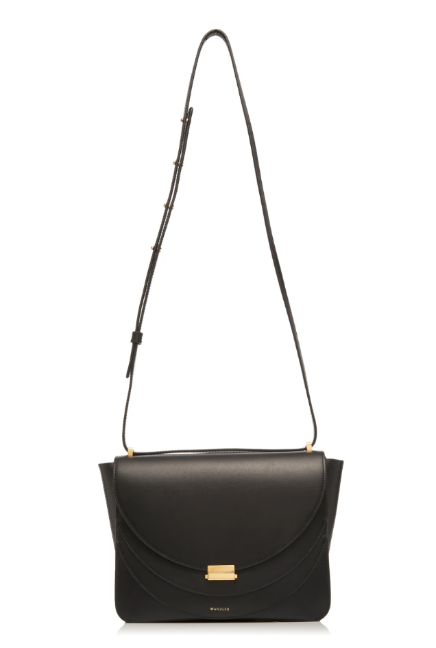 WANDLER Luna Leather Shoulder Bag