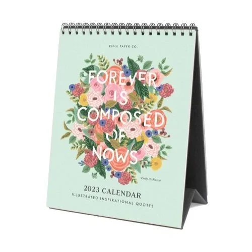 RIFLE PAPER CO.  2023 Desk Calendar  $18