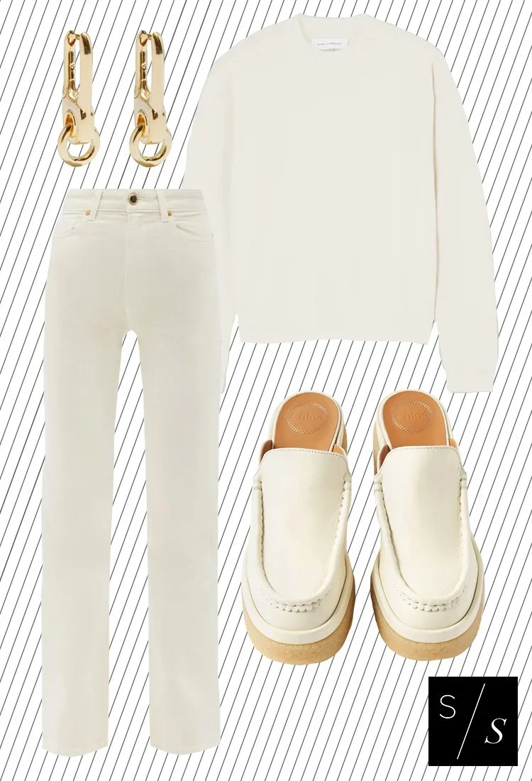 How to Wear Tonal White from Laura K. Sawyier