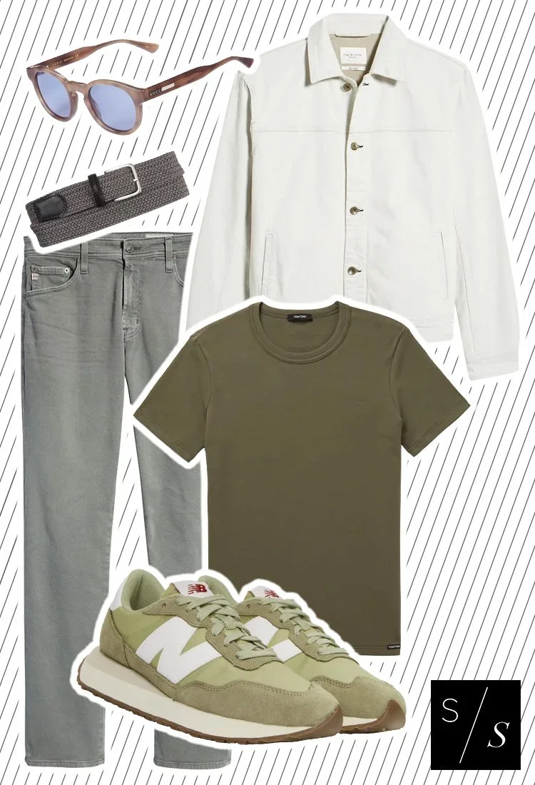 Menswear Lighter Tones from Laura K. Sawyier