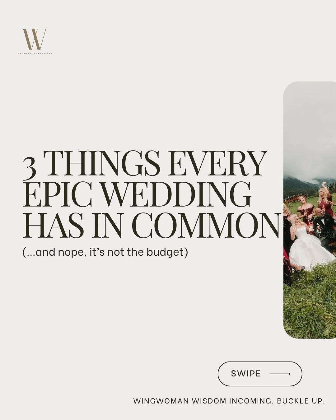 It&rsquo;s not what you think 👀

#weddingwingwoman  #weddingtipsandtricks #weddingadvice #weddinginspiration #weddingplanningtips #weddinghelp