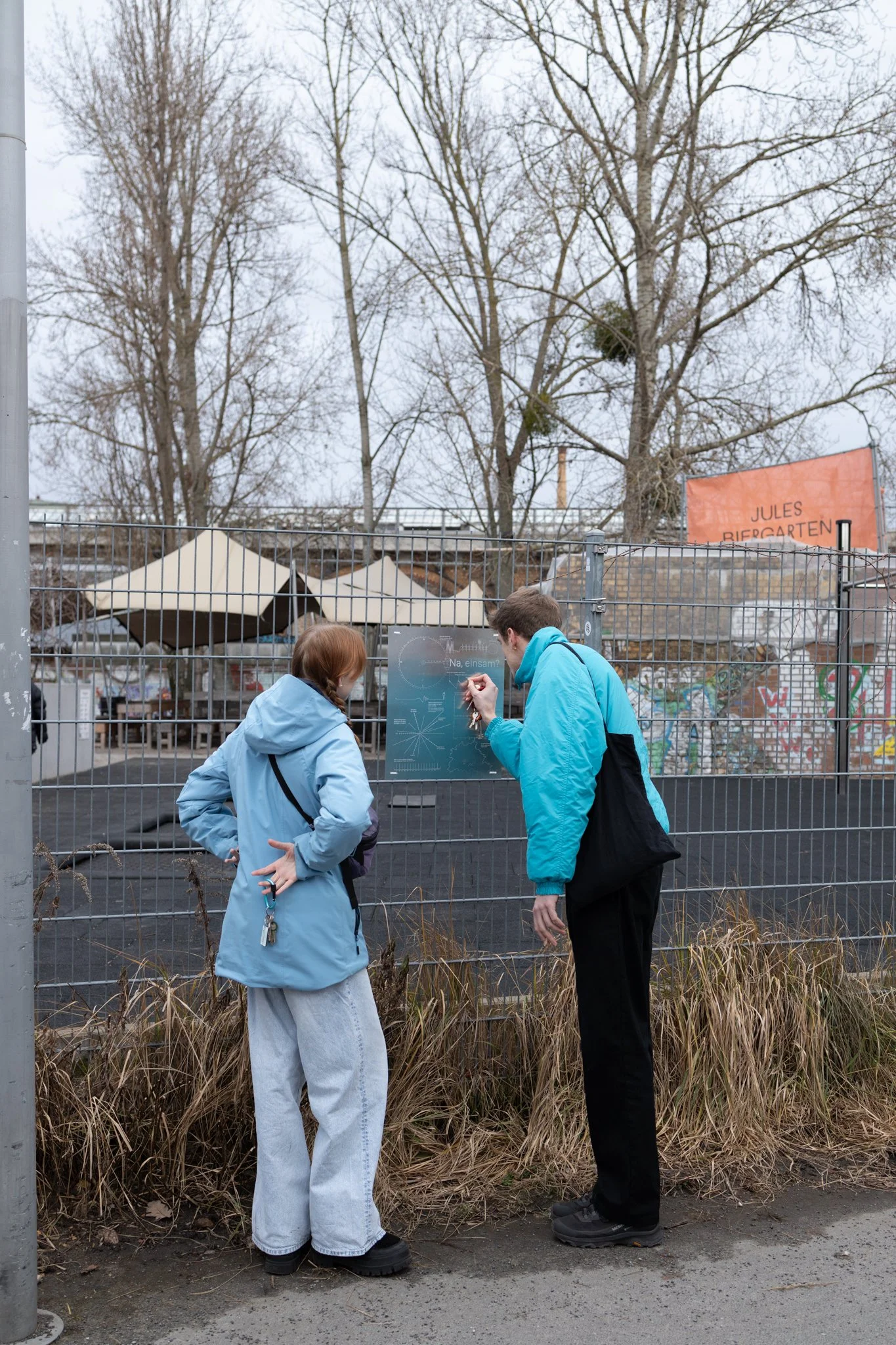 SETI Berlin - Prototyp Aluminium-Platte, Gleisdreieckpark Datenphysikalisierung_UrbanDesign_Interaktionsdesign_Einsamkeit_Voyager_Prototyp