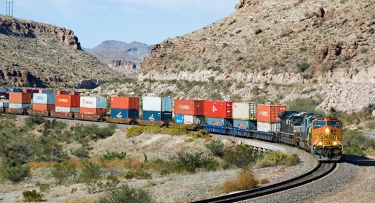 Freight Train Through the Tuscon Night