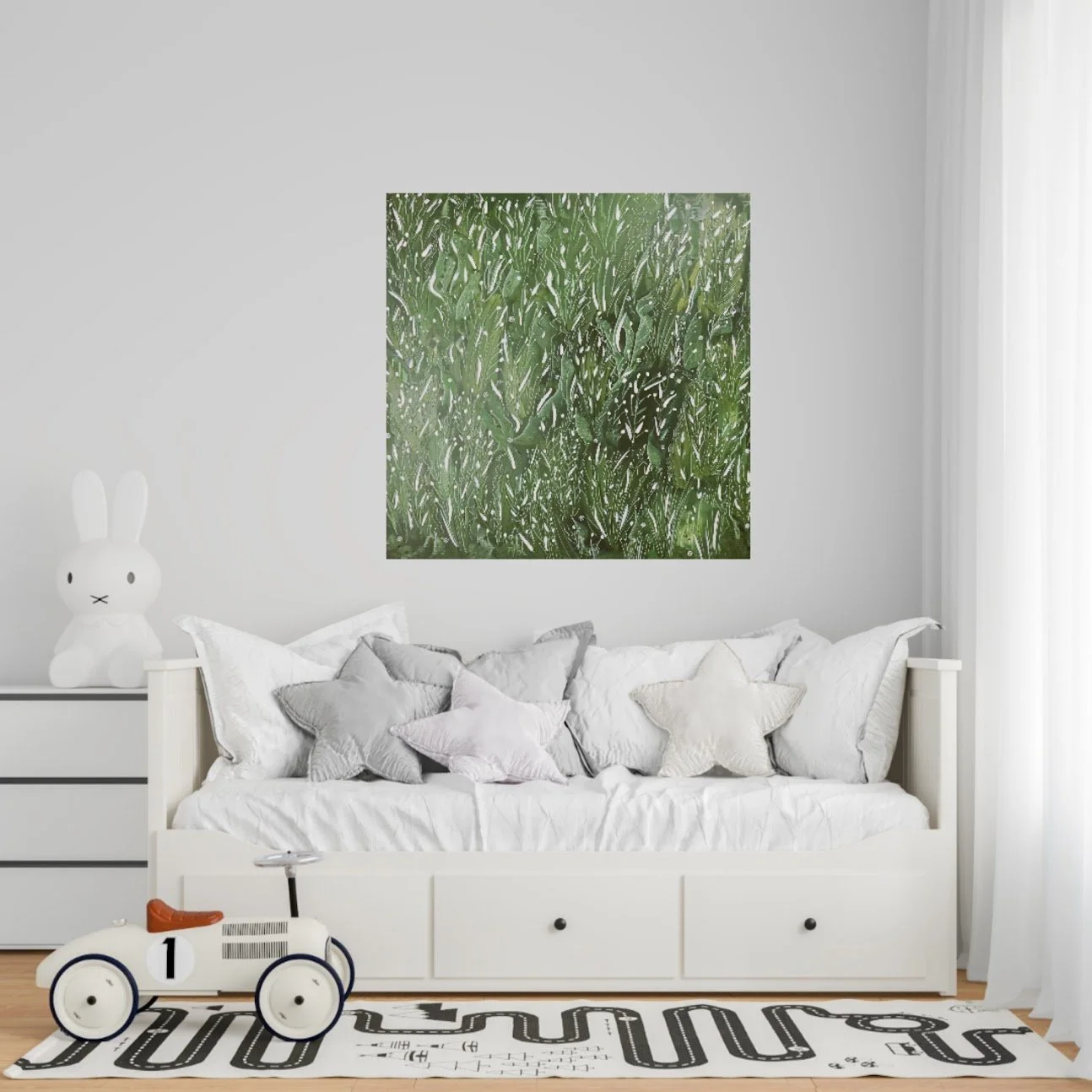 Klik og se flere billeder i 80 x 80 cm