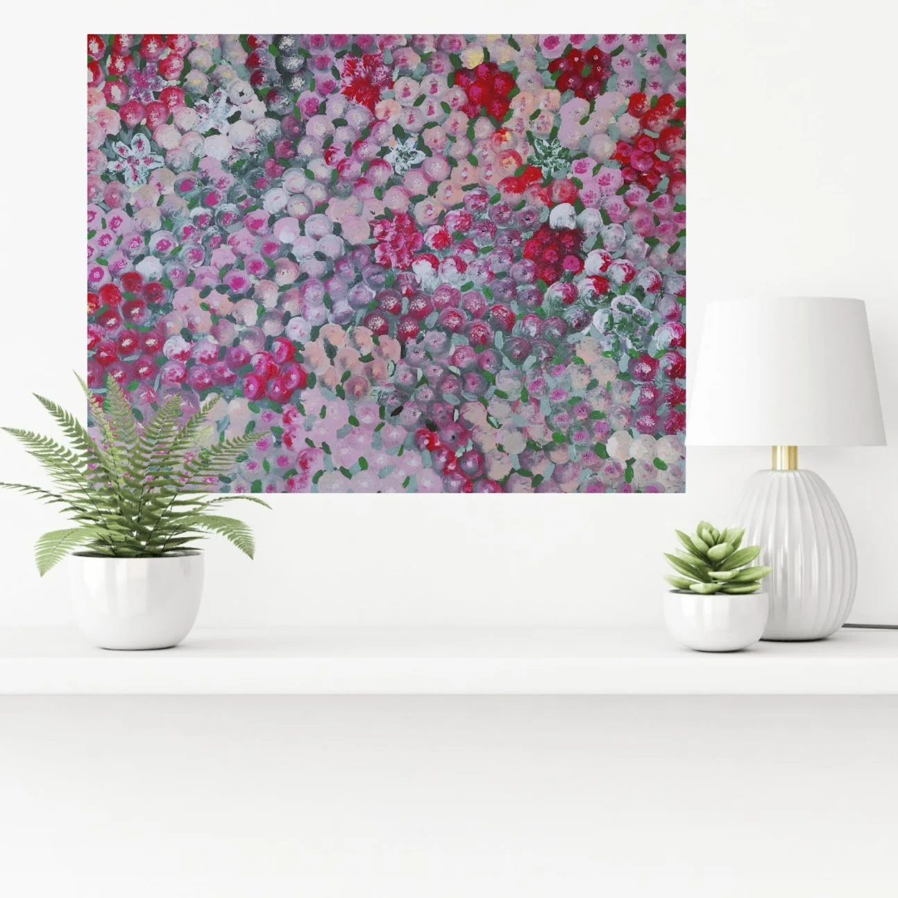 abstrakt kunst, maleri til stuen, kunst til væggen