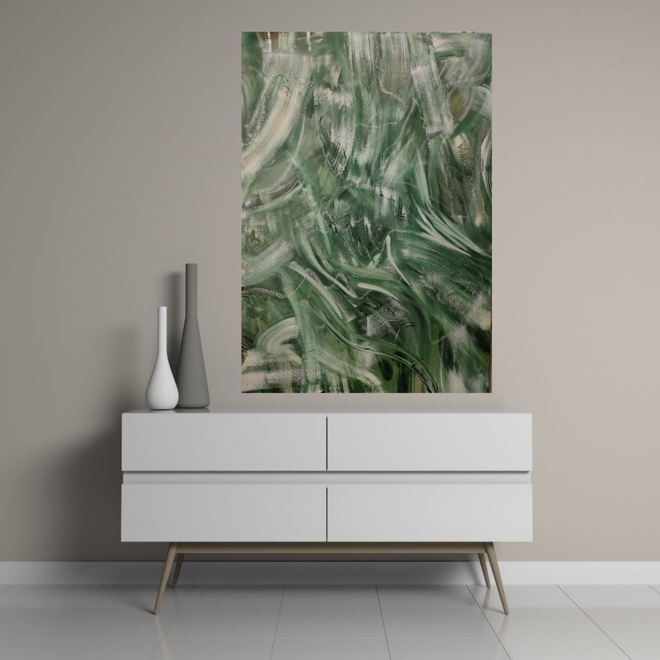 abstrakt maleri, maleri til stuen, køb af kunst