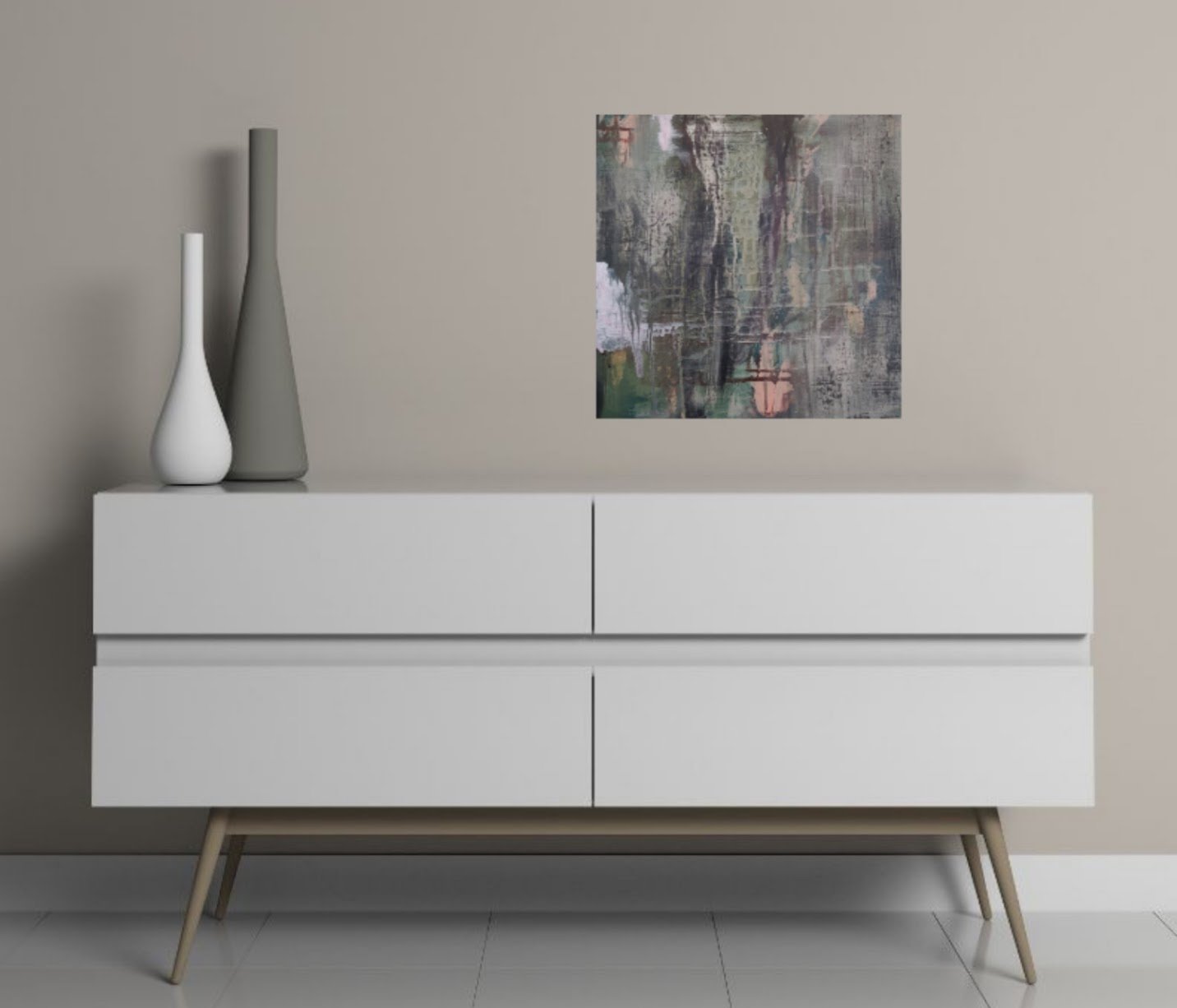 abstrakt kunst, maleri til stuen, kunst til væggen