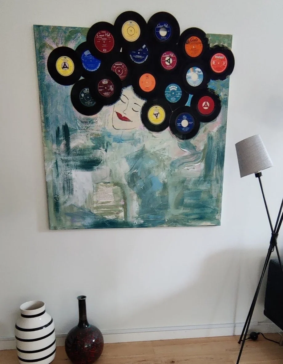 Klik og se flere billeder af maleriet i 100 x 100 cm