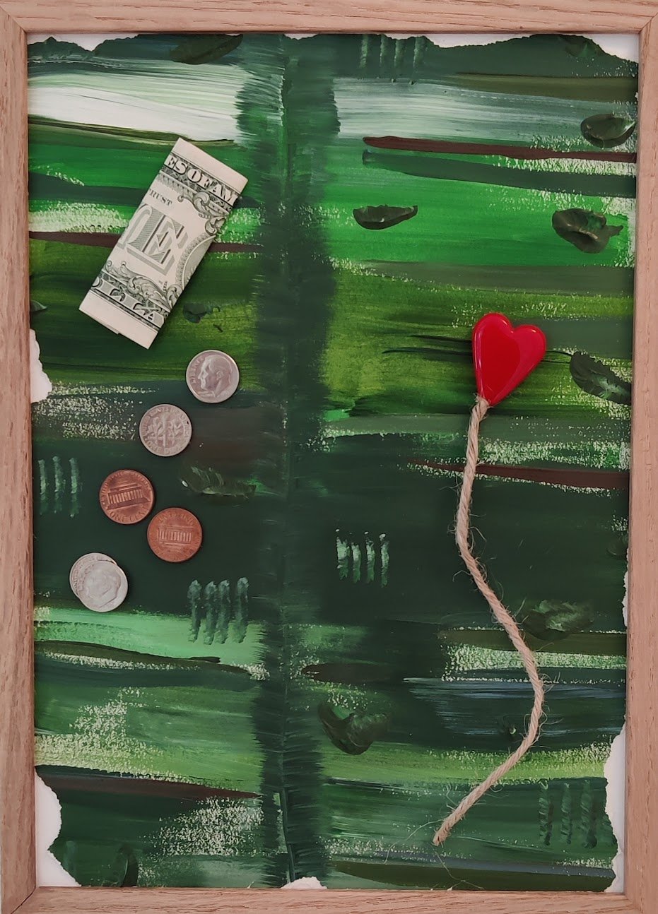 abstrakt kunst, maleri til stuen, kunst til væggen