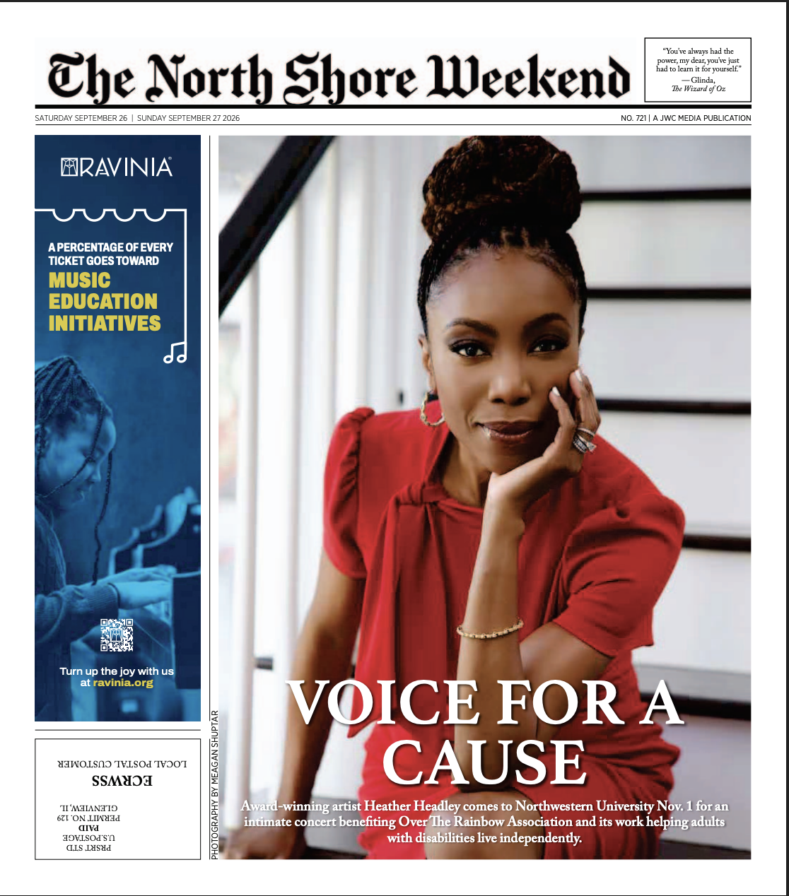 Voice for a Cause, The NorthShore Weekend