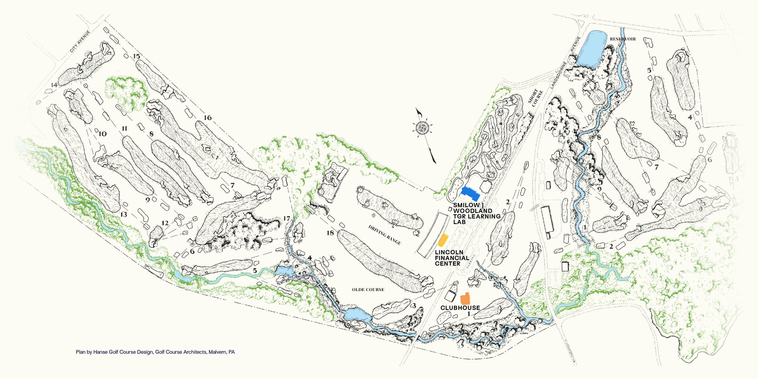 Map of Cobbs Creek Campus