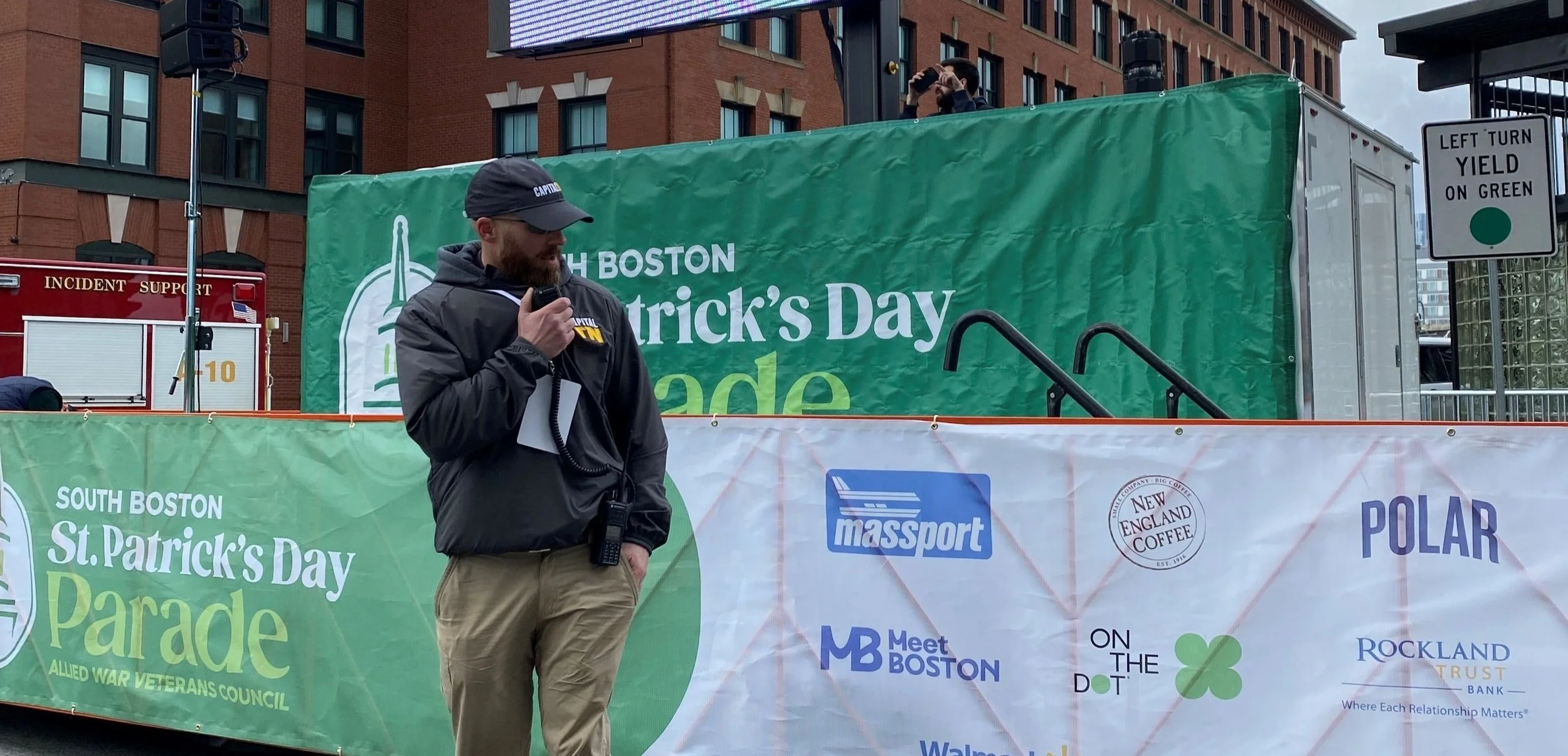 Mark DiNocco CapitalTN Owner at South Boston St. Patrick's Day Parade