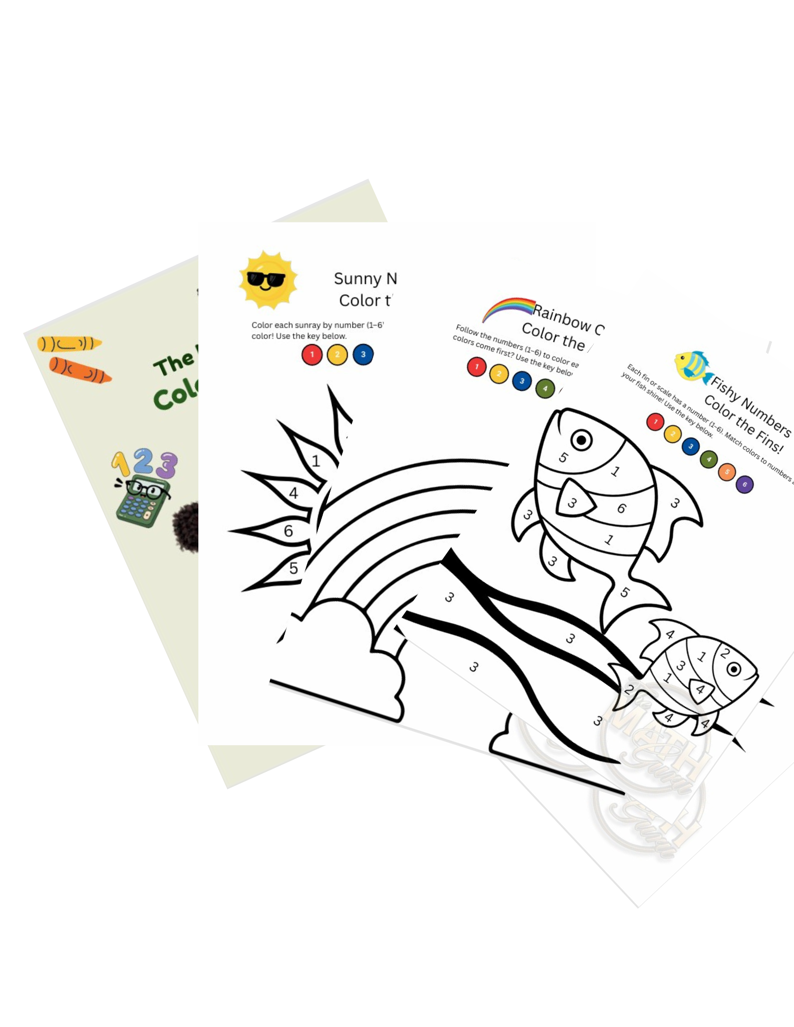 Color Me Math™ Pre-K Edition