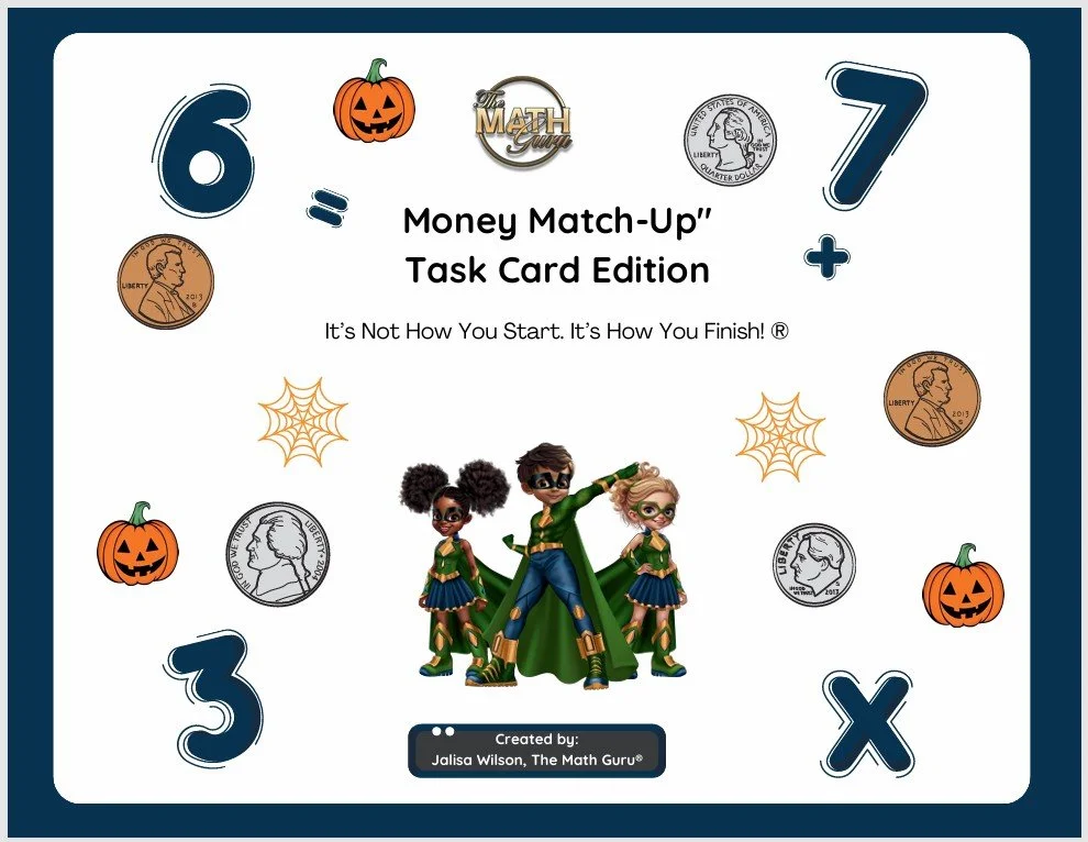 Halloween Money Match Up 2nd Grade Game Cover.jpg